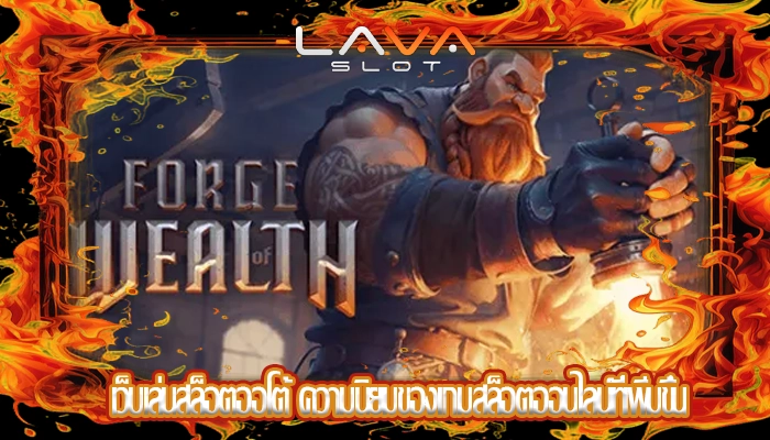 เว็บเล่นสล็อตออโต้ ความนิยมของเกมสล็อตออนไลน์ที่เพิ่มขึ้น